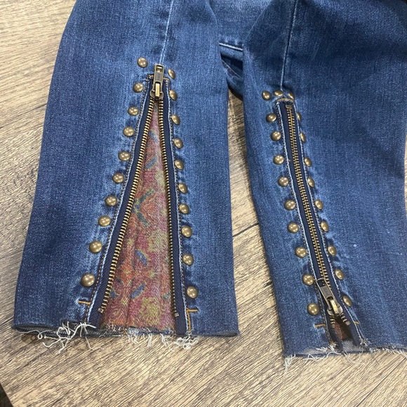 🆕 LVPL Liverpool Kayden Studded Zip Gusset Jean - Picture 13 of 13